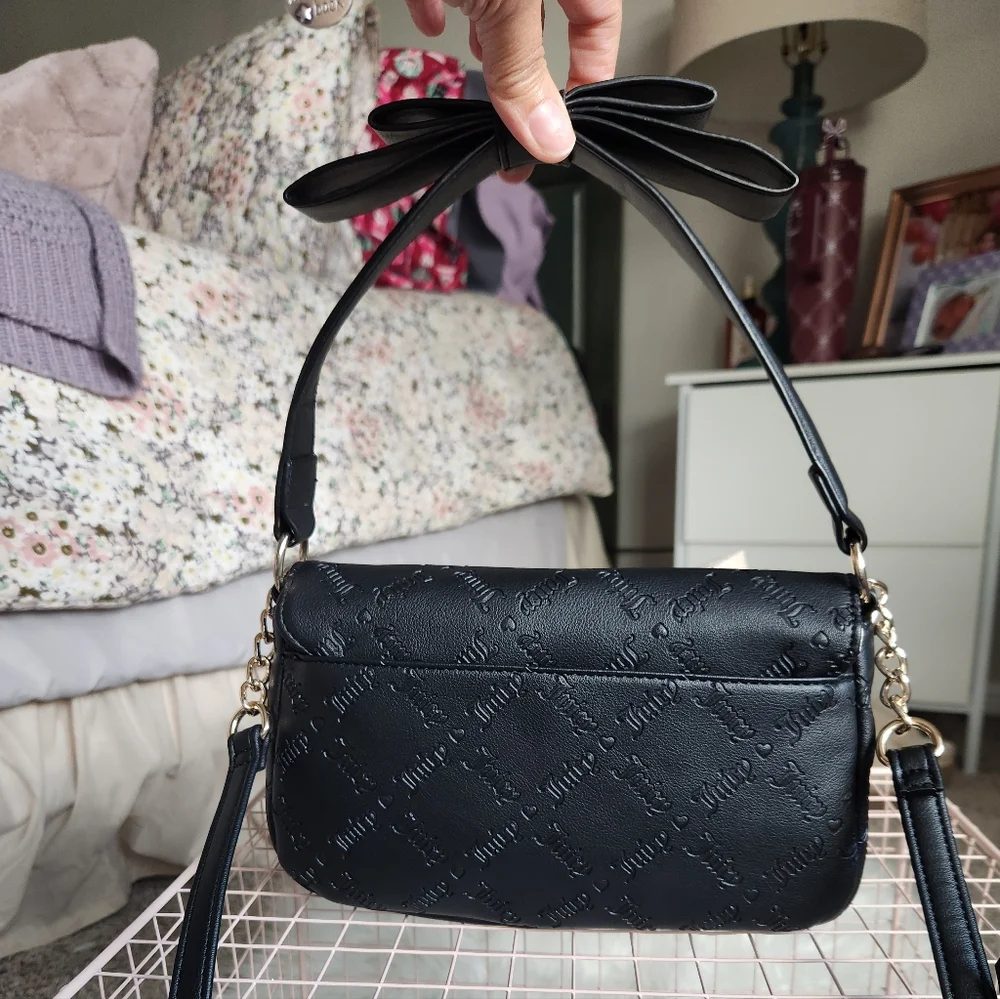 Juicy Couture Black Crossbody Bag - Picture 6 of 7